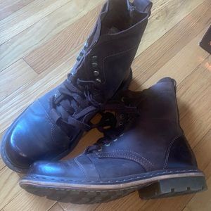 Lightly worn HIGH BROWN DM BOOT